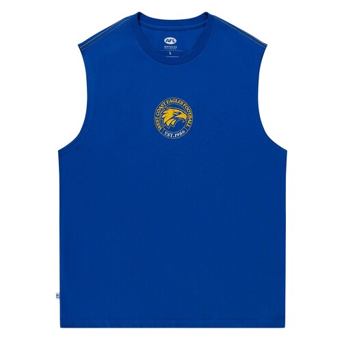West Coast Eagles Mens Arch Graphic Tank Top