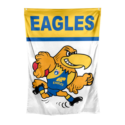 West Coast Eagles Retro Wall Flag