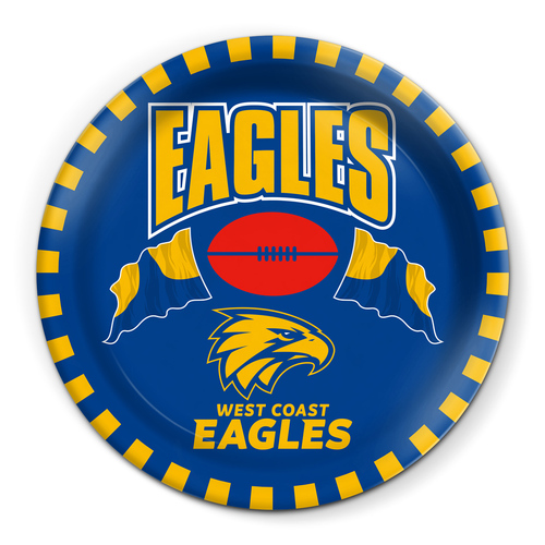 West Coast Eagles Melamine Snack Plate