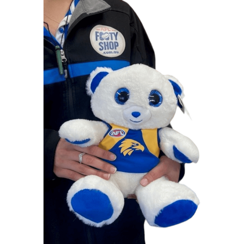 West Coast Eagles Large 30cm Sparkle Bear