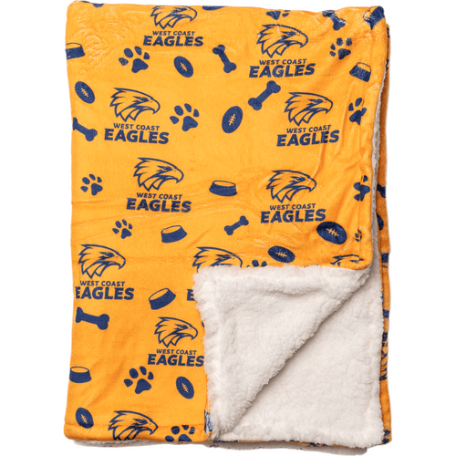 West Coast Eagles Dog Blanket