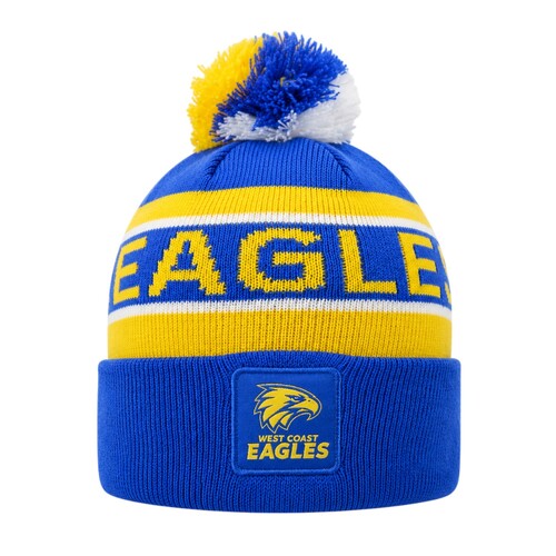 West Coast Eagles Youths Bar Beanie