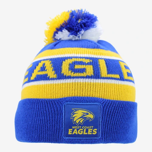 West Coast Eagles Youths Bar Beanie
