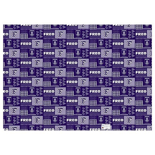 Fremantle Dockers AFL Wrapping Paper