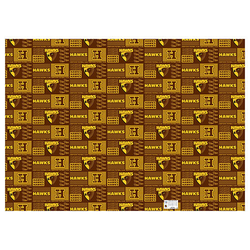 Hawthorn Hawks AFL Wrapping Paper
