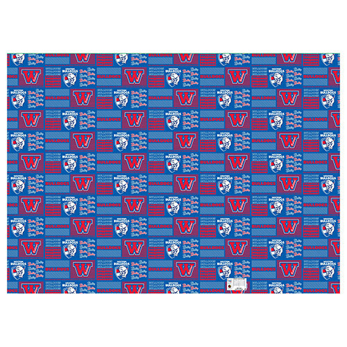 Western Bulldogs AFL Wrapping Paper