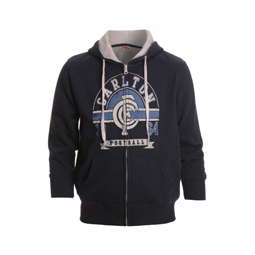 Carlton Blues Youth Supporter Printed Hood