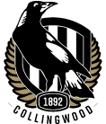 logo of the Collingwood Magpies football club
