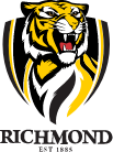 logo of the Richmond Tigers football club