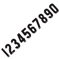 Footy Numbers for AFL Guernseys image